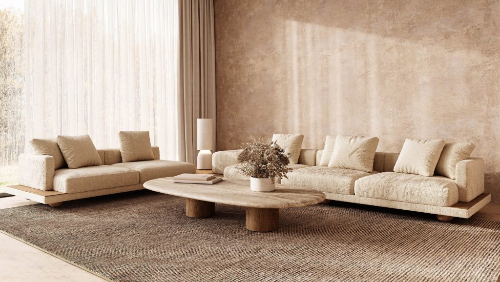 Sheer blockout curtains living room